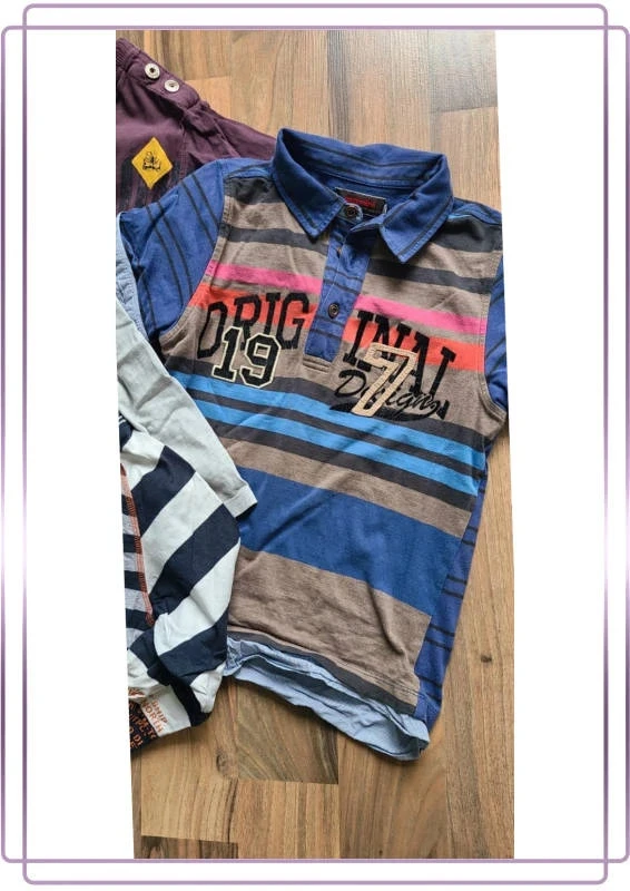 Lot van 3 lange t-shirts 8 jaar – photo 3